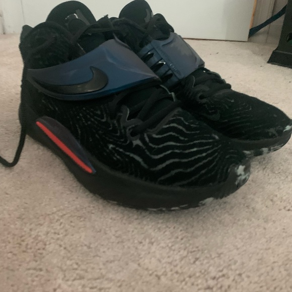 Nike KD 14 Black Laser Crimson - Picture 5 of 8